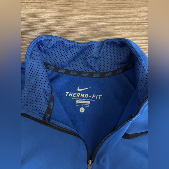 Nike Therma Fit royal blue track jacket size MEN LARGE - Picture 7 of 10